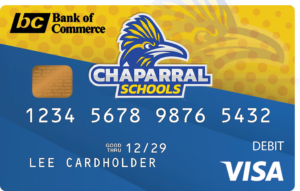Chaparral Roadrunners Bank of Commerce Card Chaparral Roadrunners Bank of Commerce Card